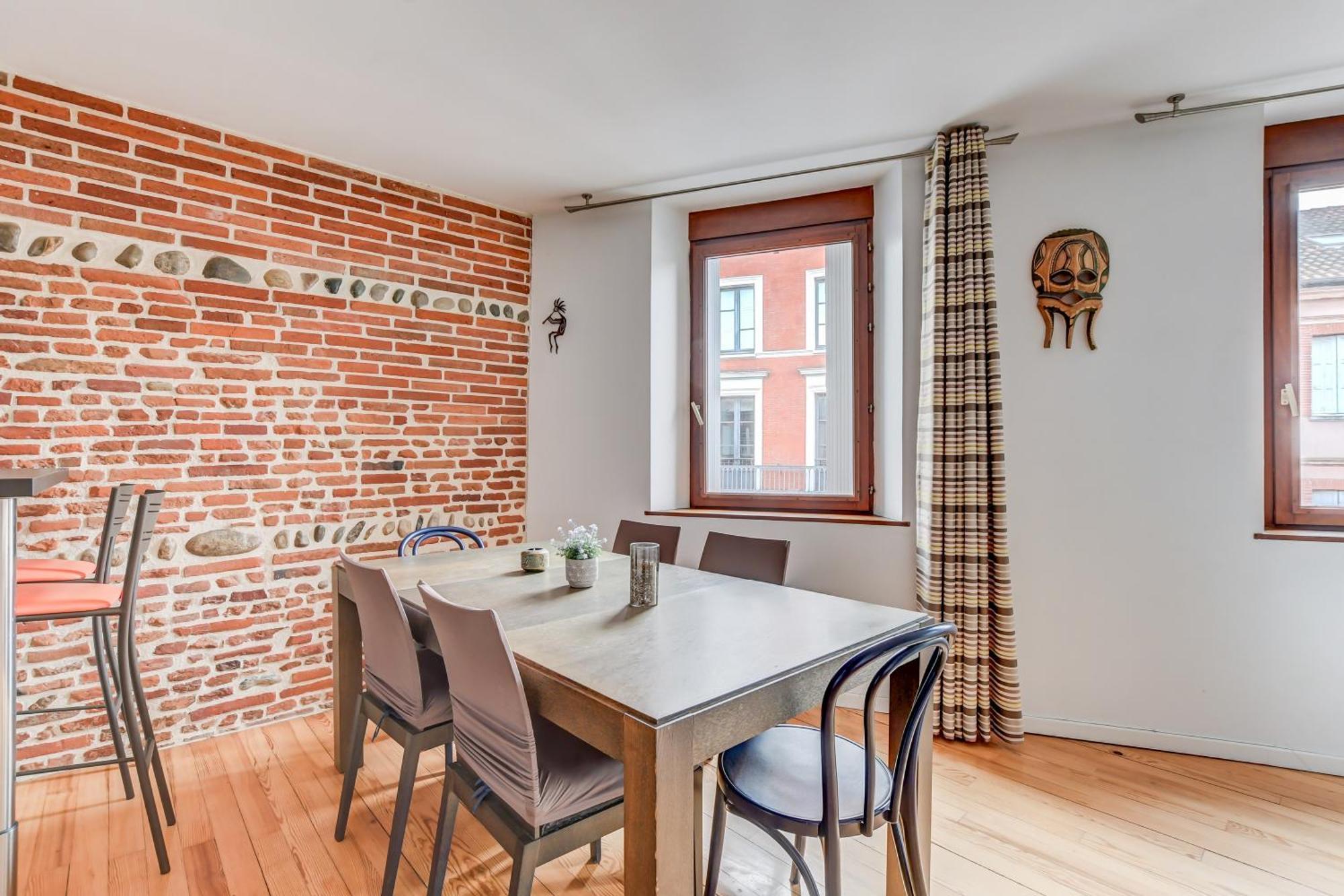 Duplex Tolosa - Pont-Neuf, Dome De La Grave, 2 Bdrs 85M2, Ac, Free Private Car Park - T3 85M2 Avec Clim, Parking Prive Gratuit Exterior foto