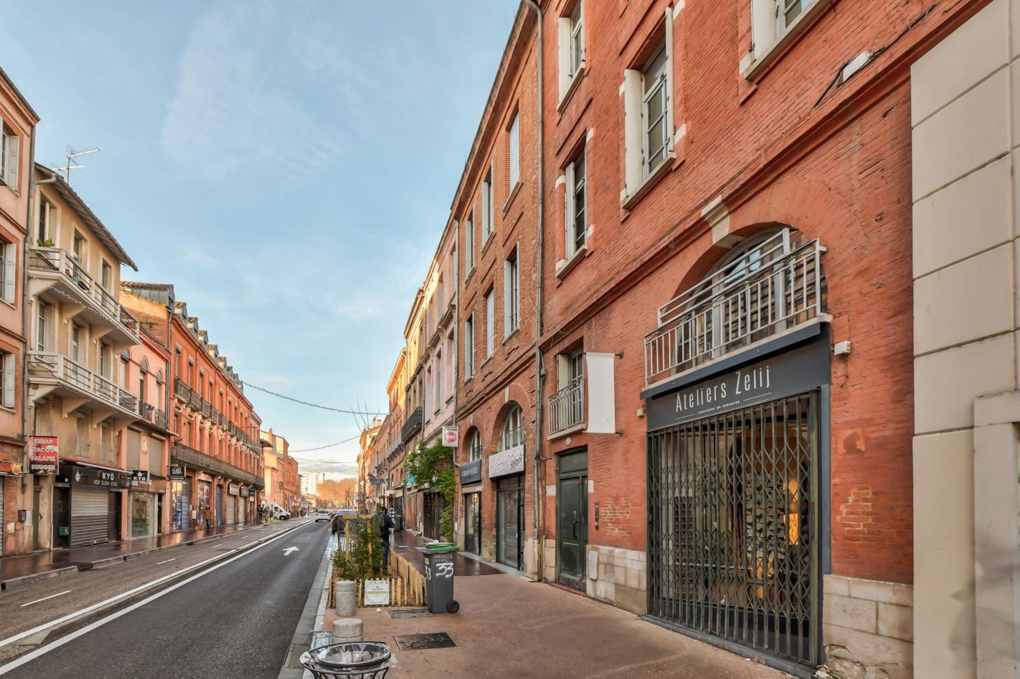Duplex Tolosa - Pont-Neuf, Dome De La Grave, 2 Bdrs 85M2, Ac, Free Private Car Park - T3 85M2 Avec Clim, Parking Prive Gratuit Exterior foto